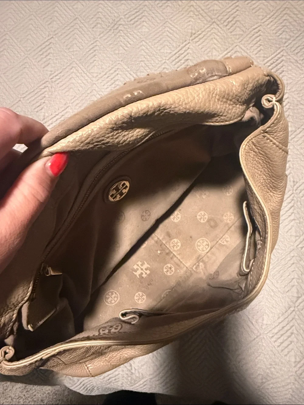 Tory Burch soft pebbled